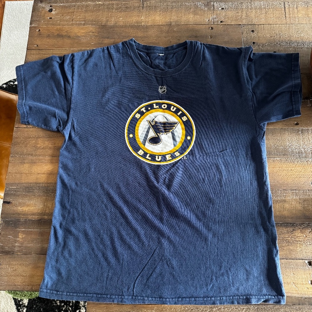 St. Louis Blues Reebok Elliott #1 Shirt Large